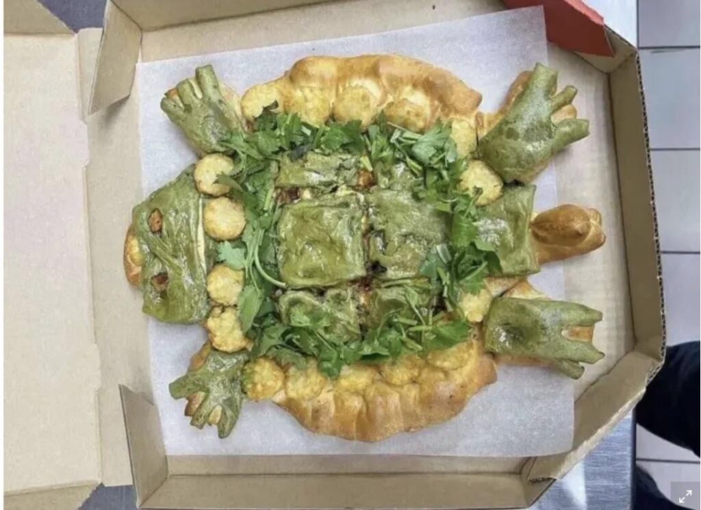 Latest creation from Pizza Hut in Taiwan
