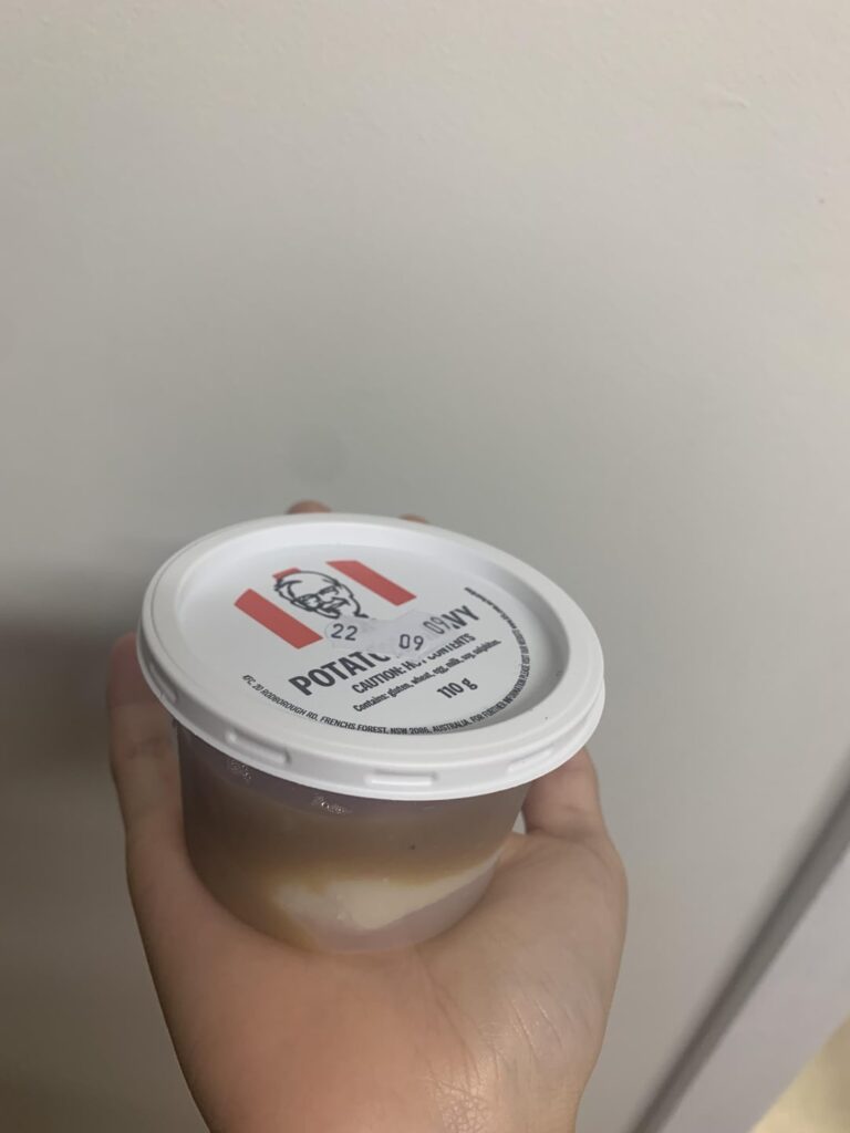 How is the kfc potatoes and gravy only 66 calories (277kj)?? It feels like waaaay more (kfc australia)