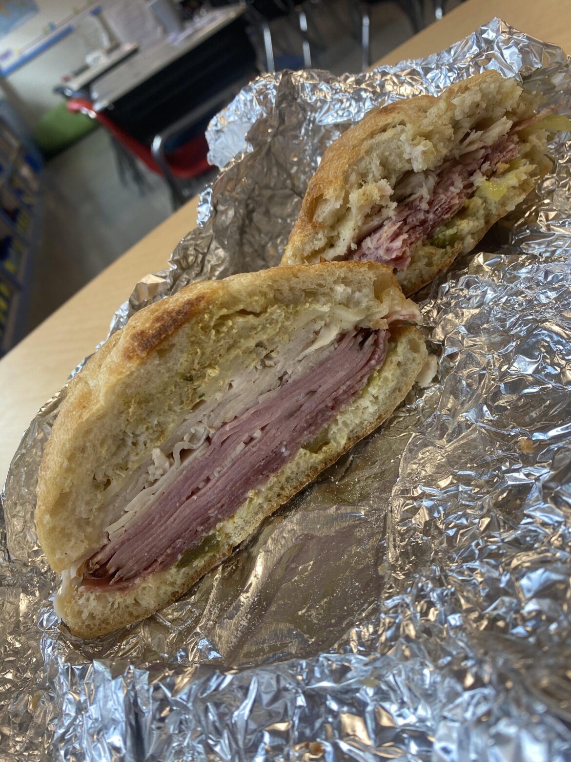 My version of Jack in the Box’s discontinued Deli Trio Pannido