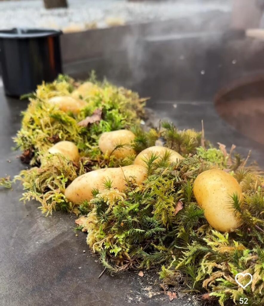 Mossy potatoes