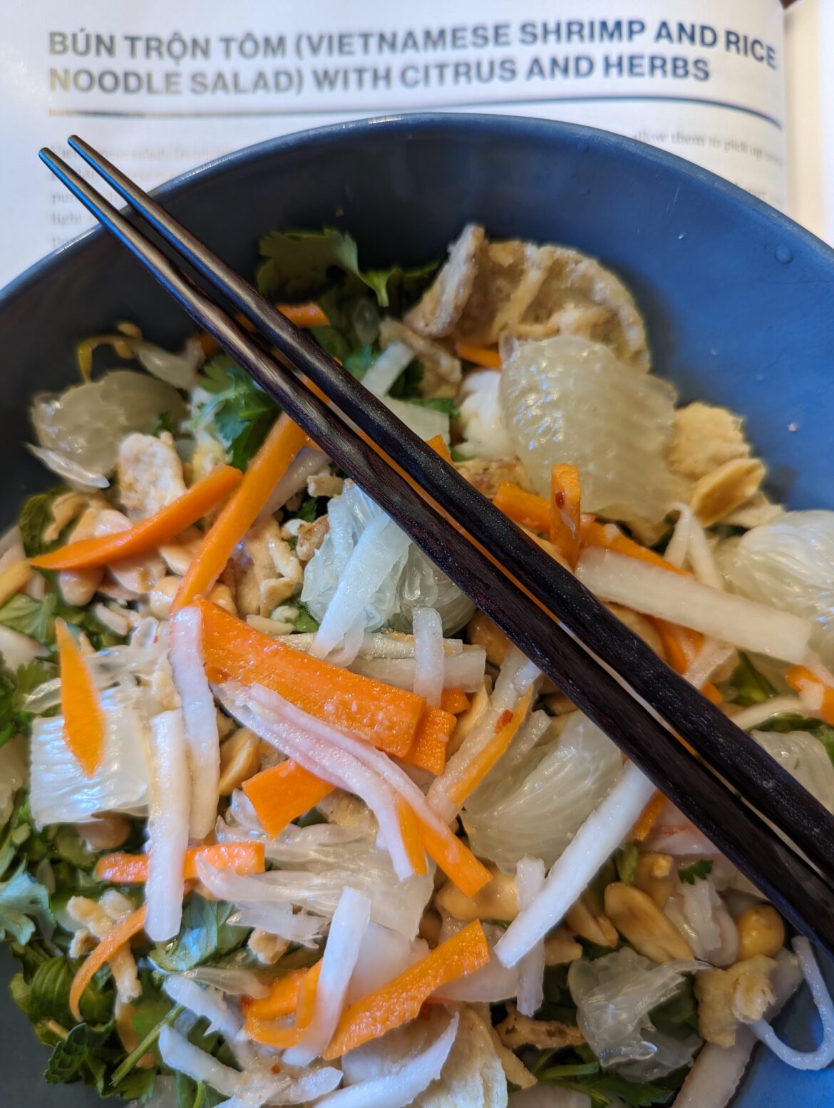The Wok Weekly #88: Vietnamese Shrimp and Rice Noodle Salad w/ Citrus and Herbs