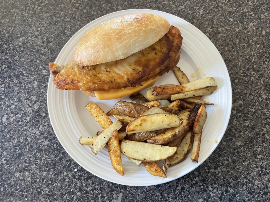 Cajun Spiced Crispy Tilapia Sandwiches. Review Below ⬇️ Cajun Spiced Crispy Tilapia Sandwiches. Review Below ⬇️