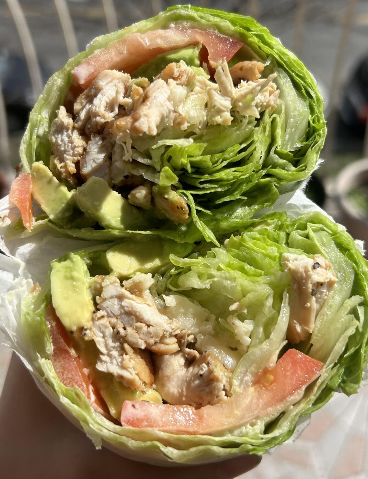 Caesar Lettuce Wrap !