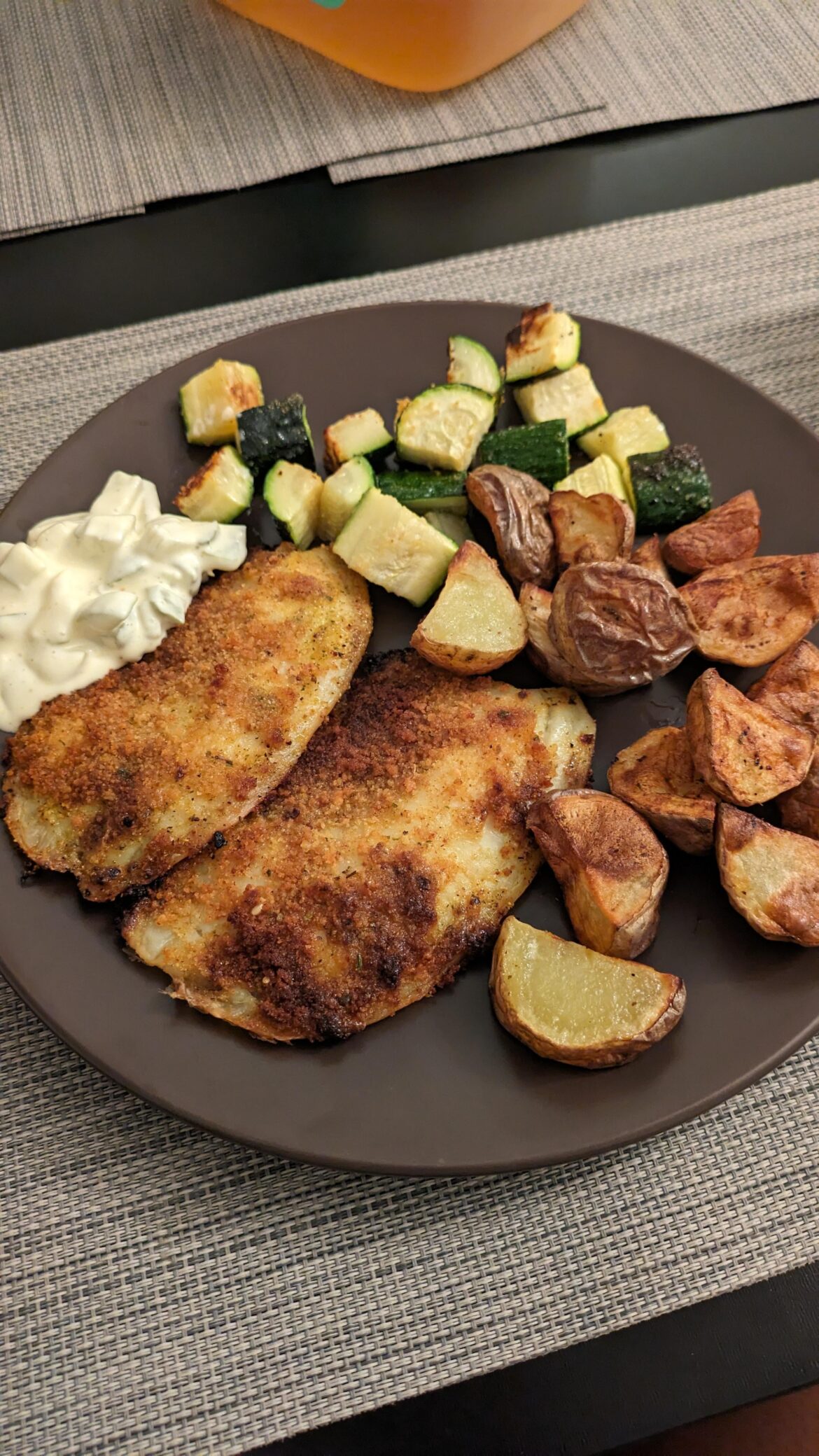 Golden Breaded Tilapia