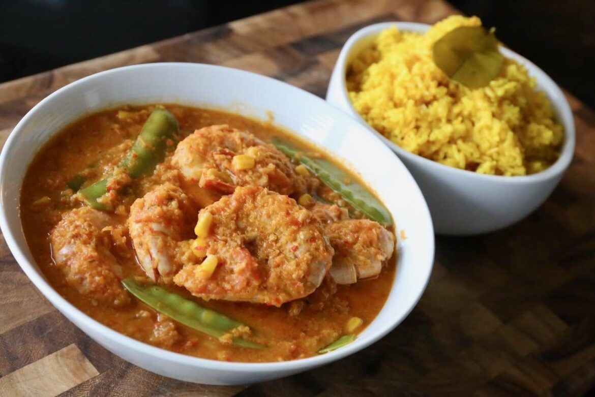 Gulai Udang Indonesian Prawn Curry