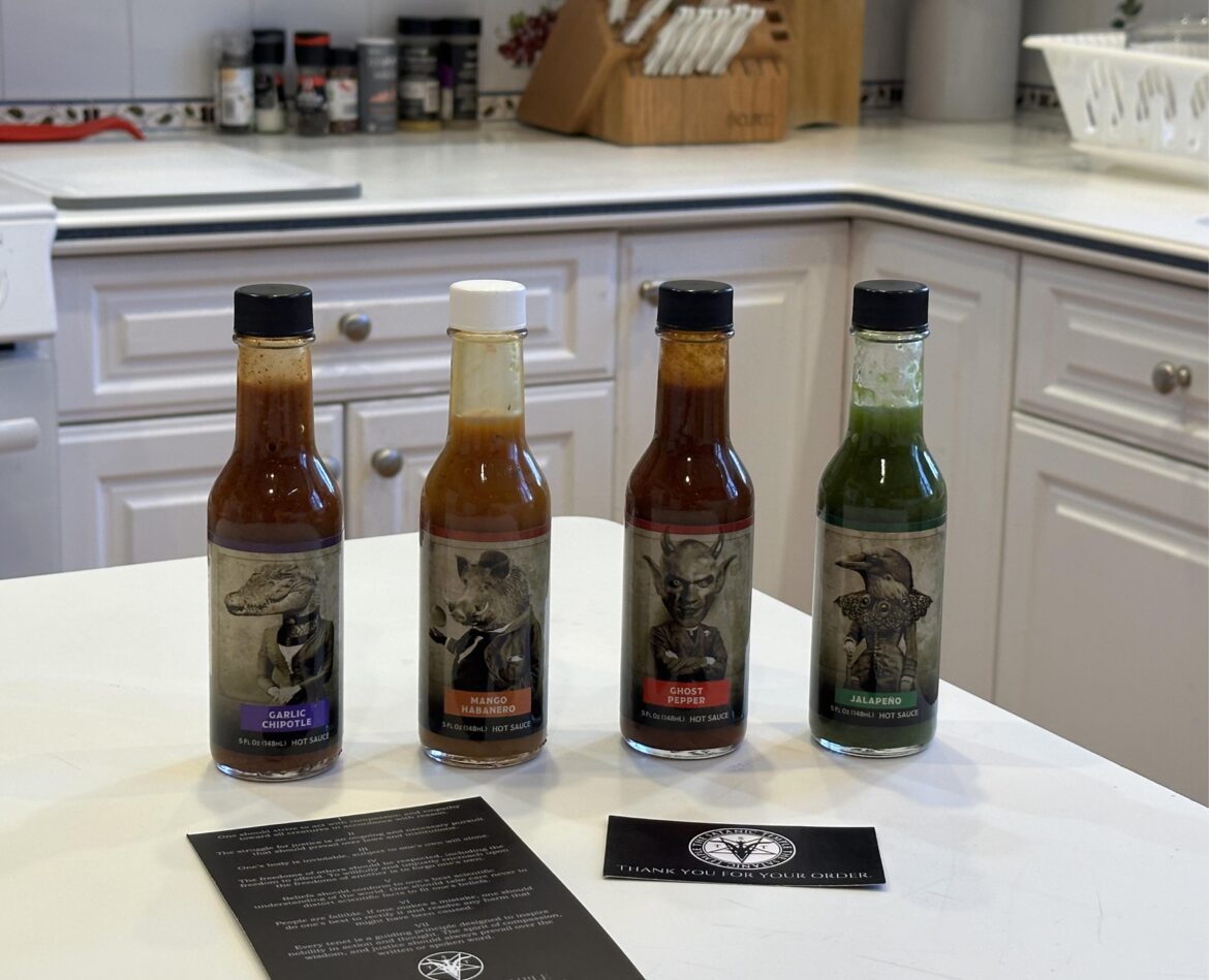 The Satanic Temple Sauces are actually GREAT The Satanic Temple Sauces are actually GREAT