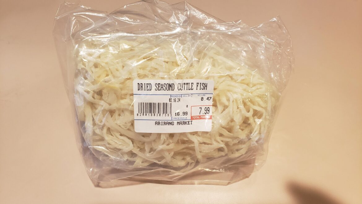 Is this what’s used to make Ojingeochae Muchim Is this what's used to make Ojingeochae Muchim