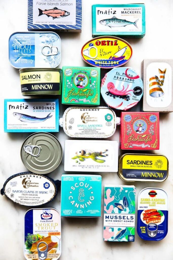 Looking for the best tinned fish brands.