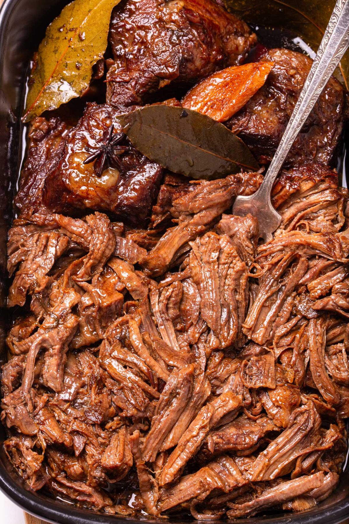 Shredded beef, fall apart tender and juicy - Eat or Pass?