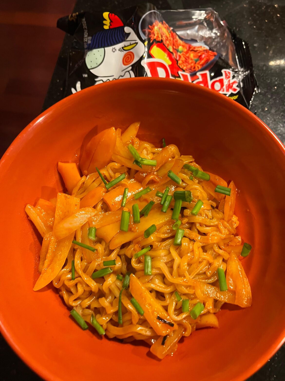 My first time trying Buldak