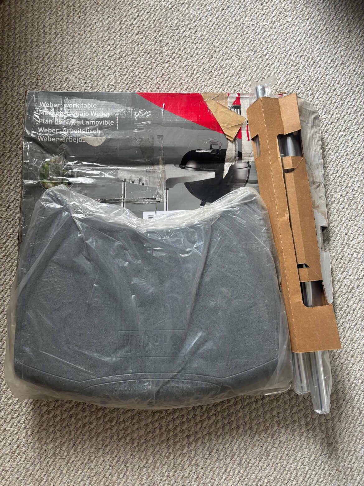 WTT unicorn swap: Weber 7413 Charcoal Work Table for a Weber 7445 Portable Charcoal table