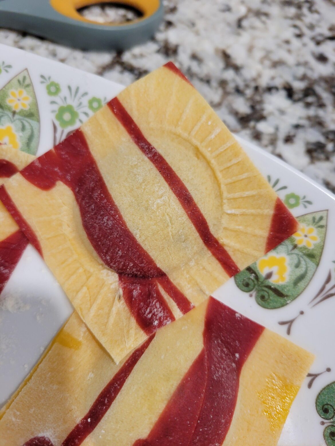 First time mixing colors