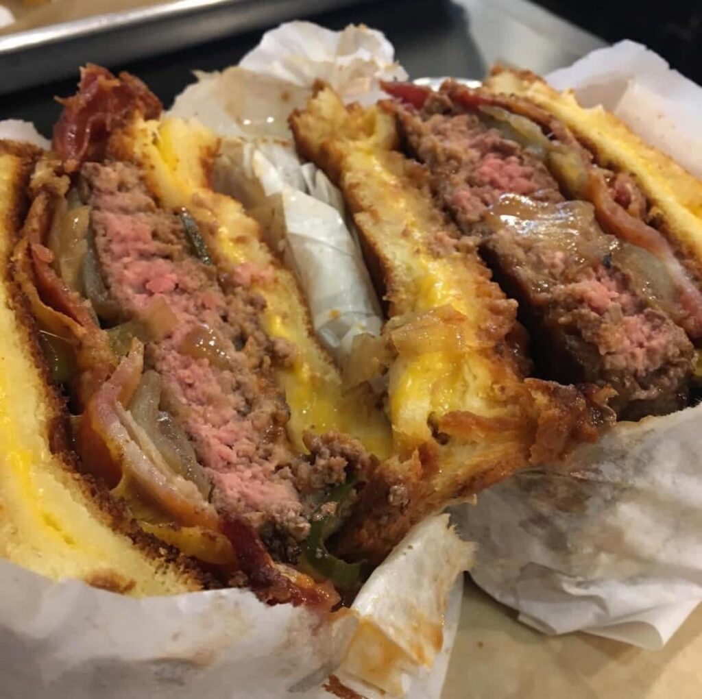 I just found out Grill 'Em All in Alhambra is closed, and their Long Beach location is listed as temporarily closed. Might be nothing to write home about for a lot of folks, but I appreciated the novelty as a Metal fan.