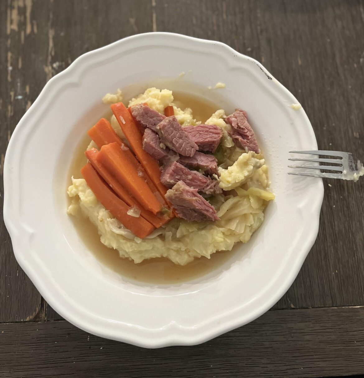 Corned beef and cabbage
