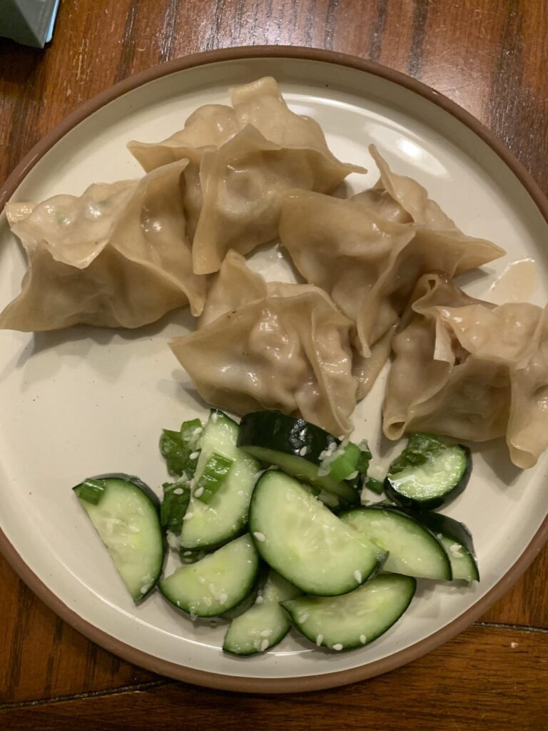 Pork and Shrimp Wontons!