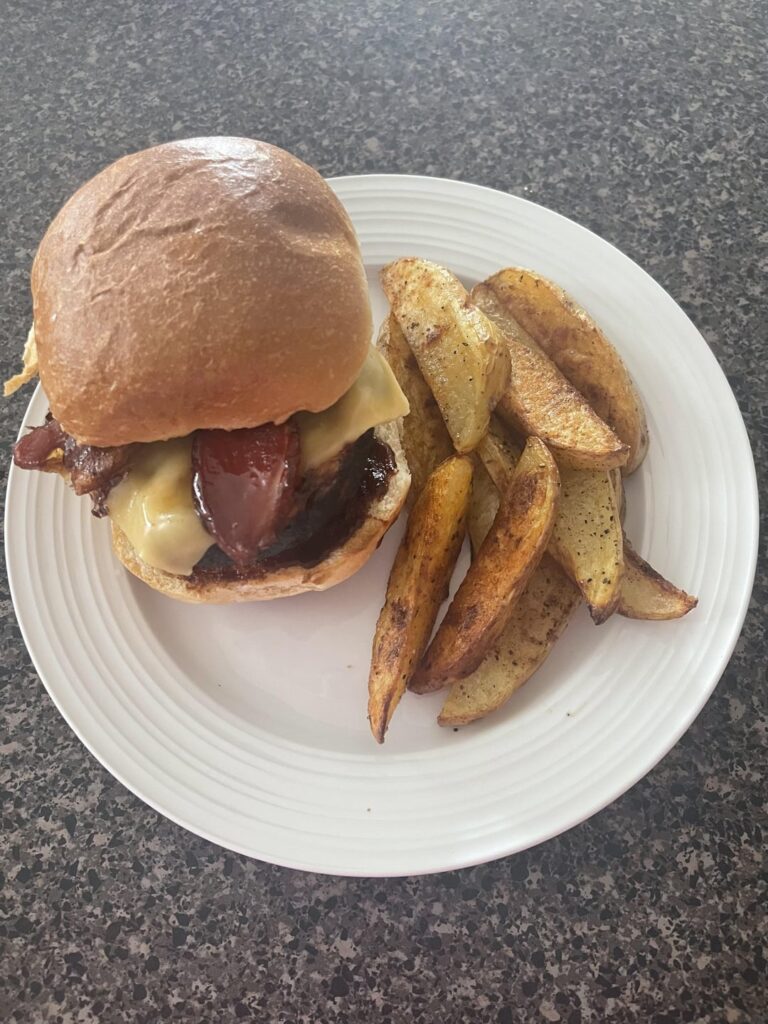 Cheesy Ancho BBQ Chicken Bacon Sandwich. Review Below ⬇️ Cheesy Ancho BBQ Chicken Bacon Sandwich. Review Below ⬇️