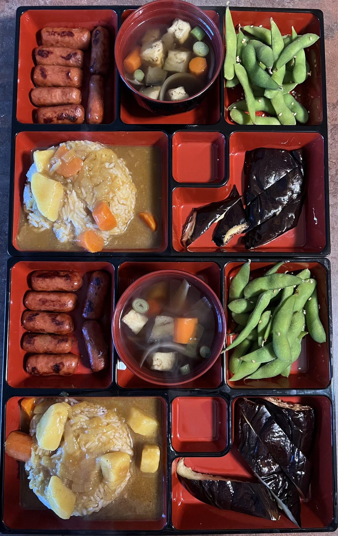 Saturday lunch bento