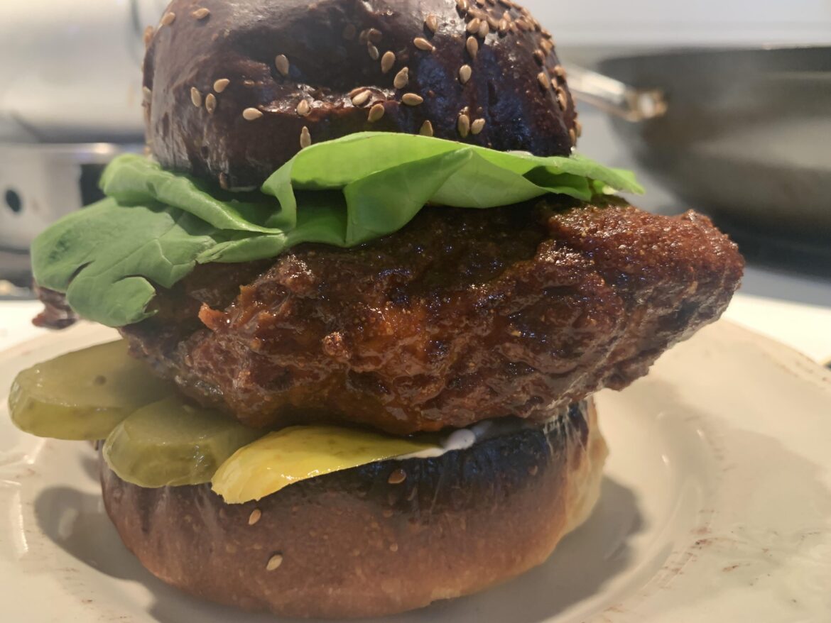 My take on a Nashville Hot Chicken