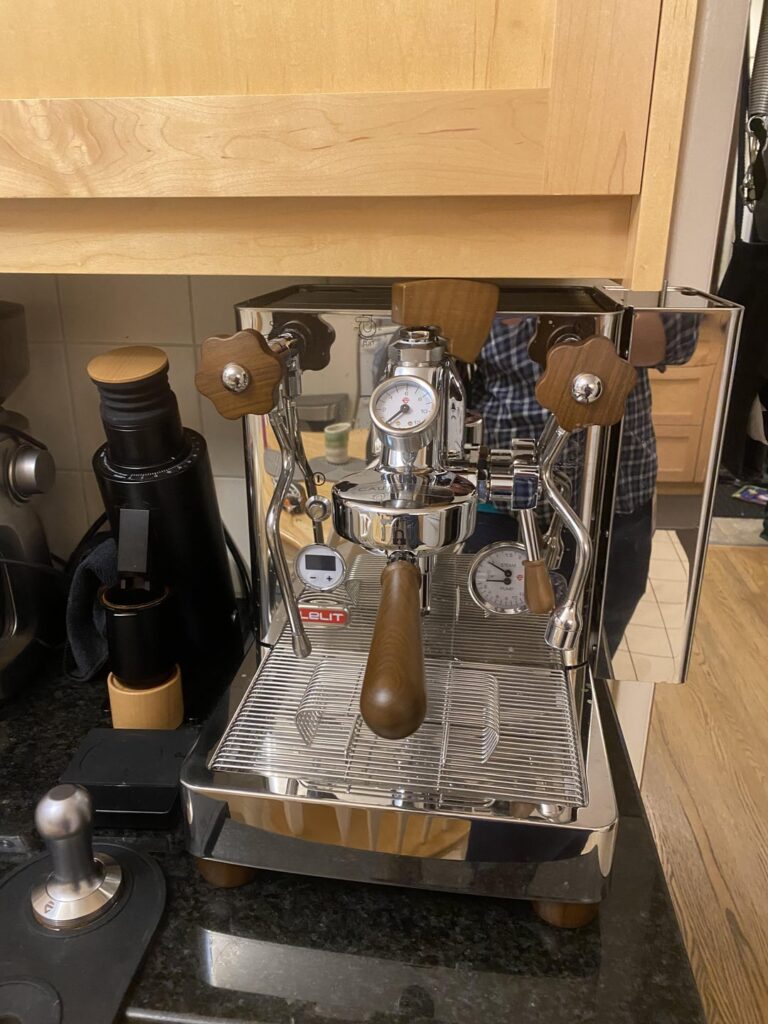 When the new machine fits a little tighter than expected.