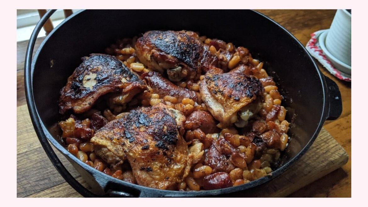 I flnally got around to making Kenji's 'Traditional French Cassoulet.' Delicious and worth the effort!