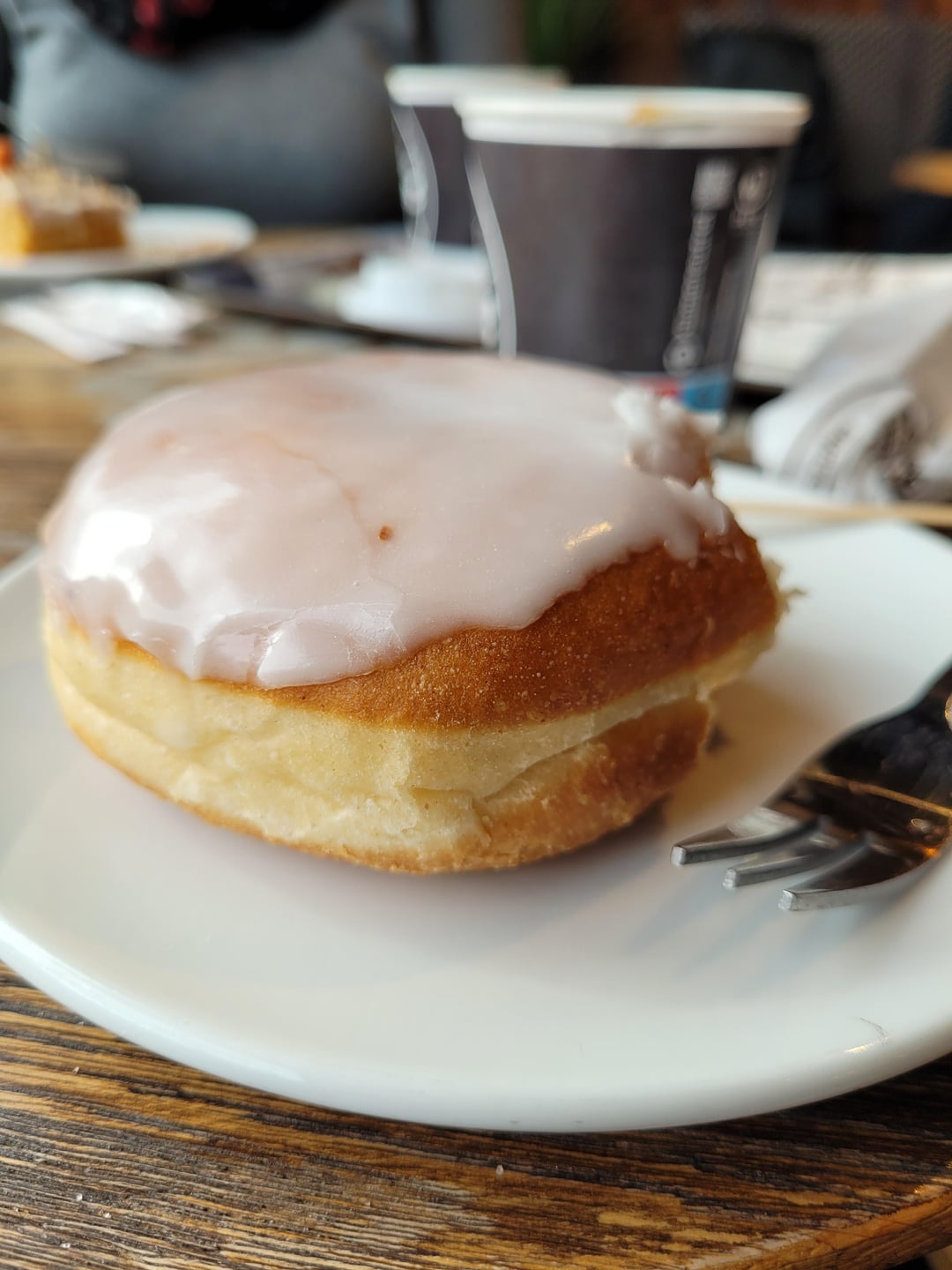 calories in this jam filled donut and biscuit ? Dining and Cooking