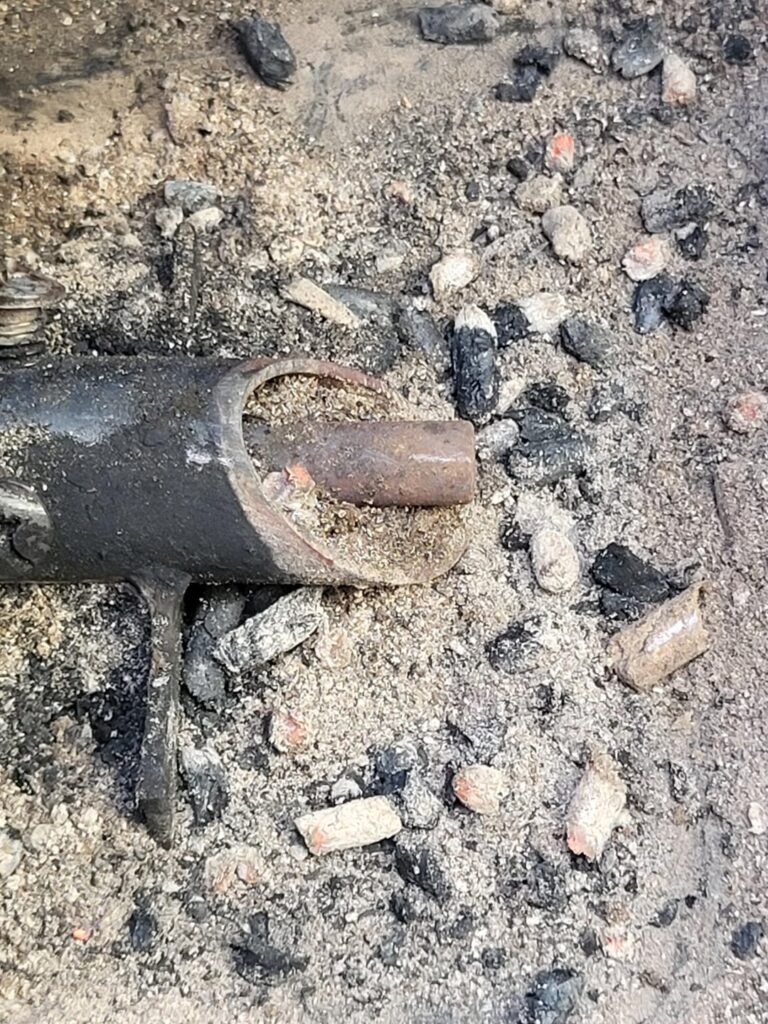 Is this ignitor to far out?