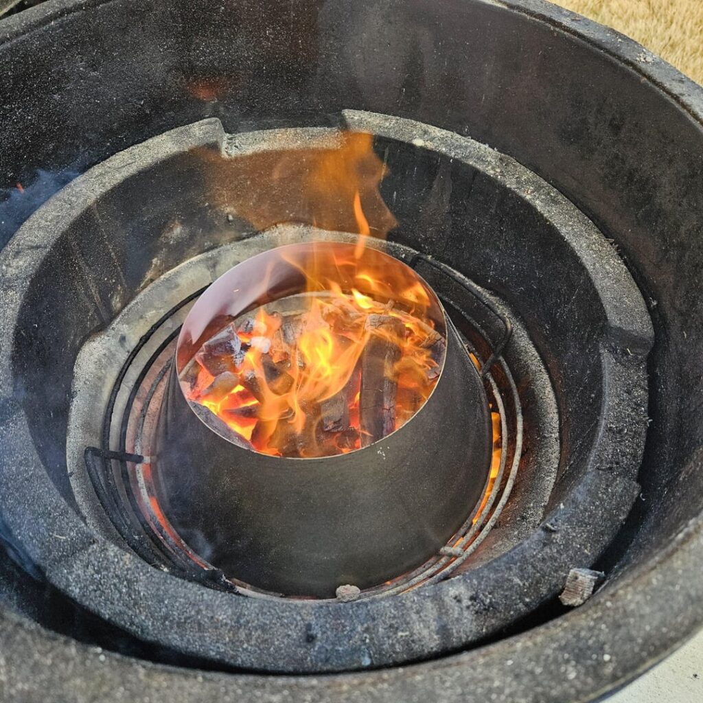 My First BGE Vortex Wing Cook