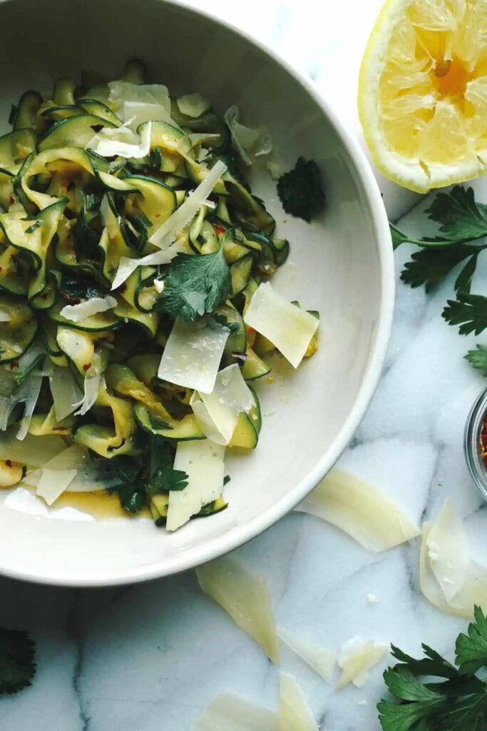 Zucchini Ribbon Pappardelle Recipe