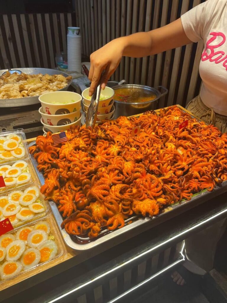 Have u ever tried spicy grilled octopus?