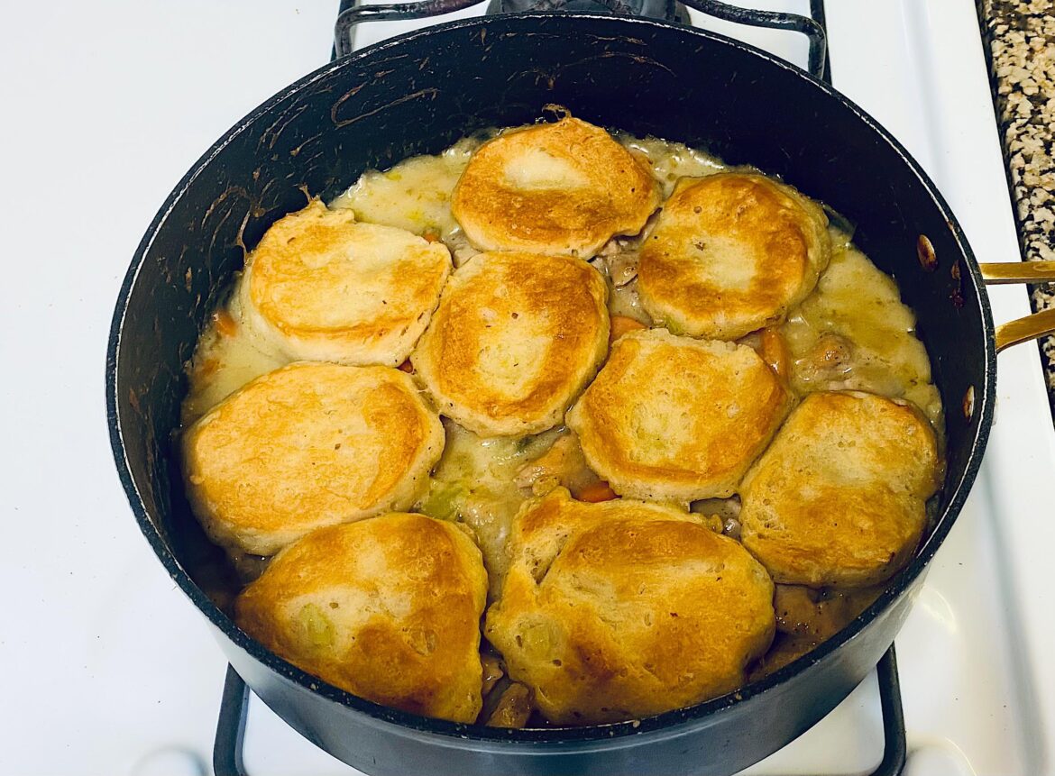 Chicken & Biscuit Pot Pie