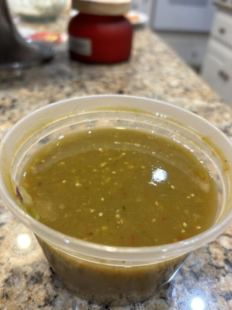 Dark Green Salsa Verde