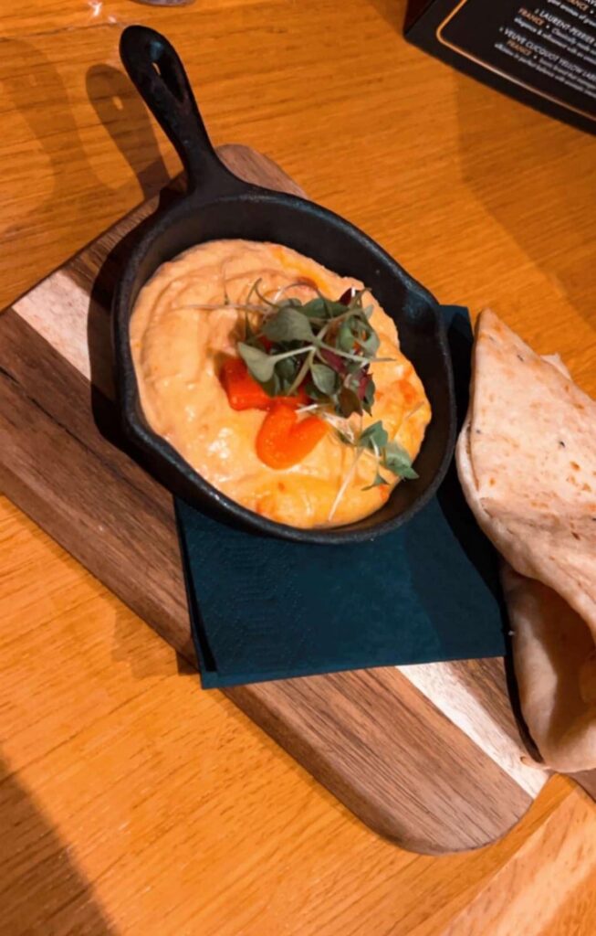 My meal on Saturday. Served on/in everything BUT a plate