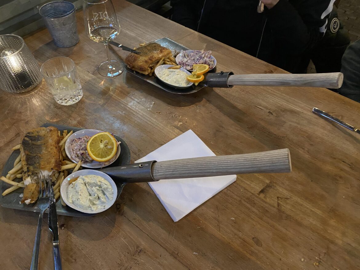 Just shovel it inside…