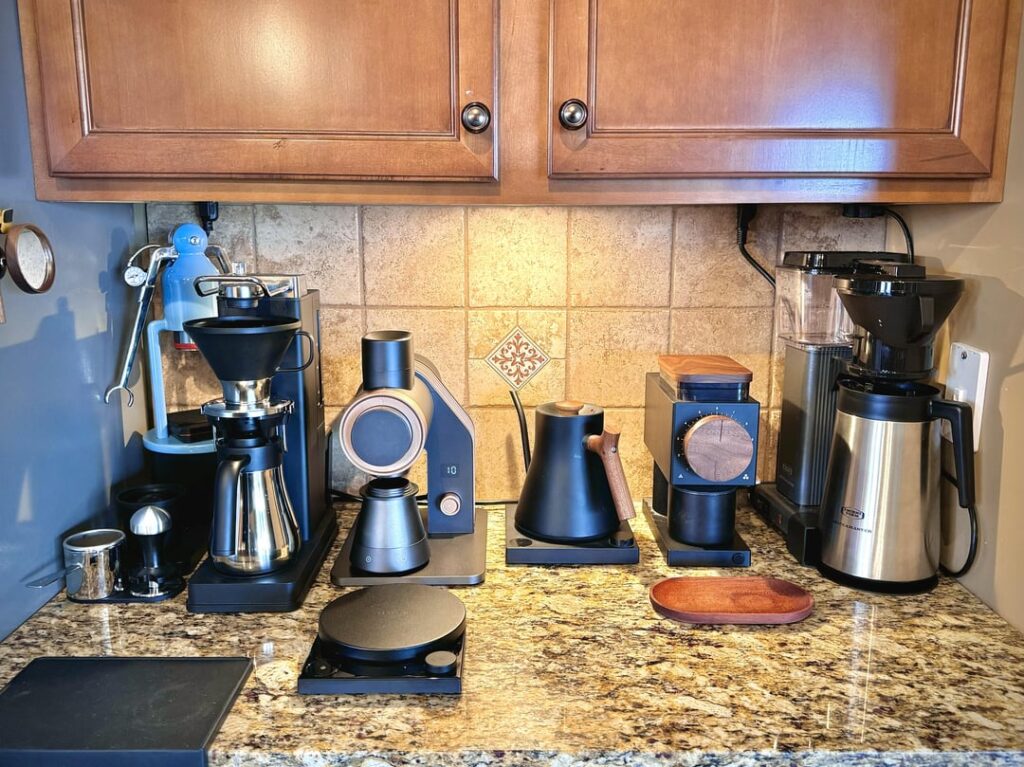 Current Pour Over + Manual Espresso Setup: