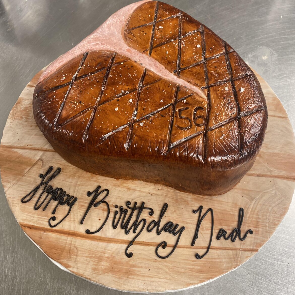 First fondant realism cake