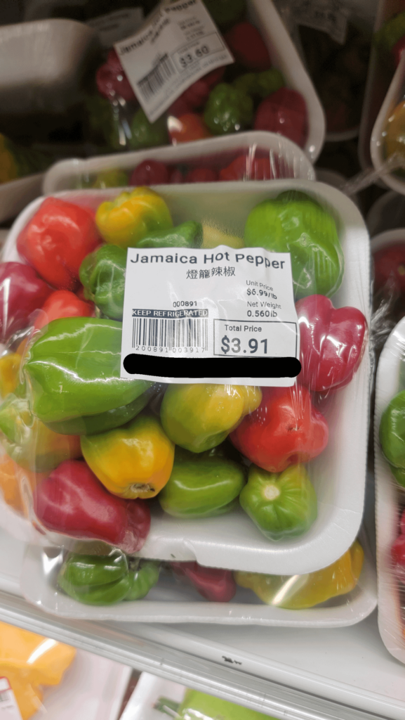 What is a "Jamaica Hot Pepper"?
