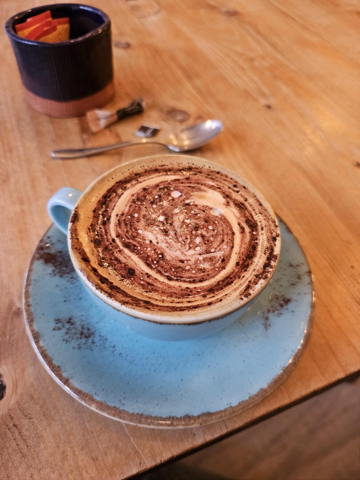 Always my favourite order - cappuccino!!!