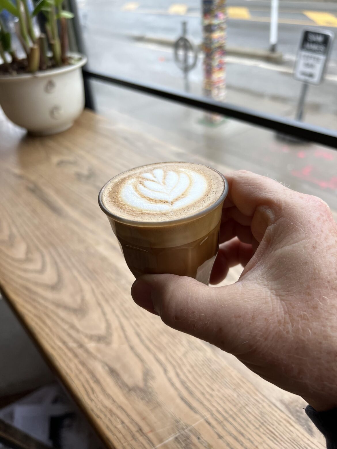 A delicious Cortado in Toronto