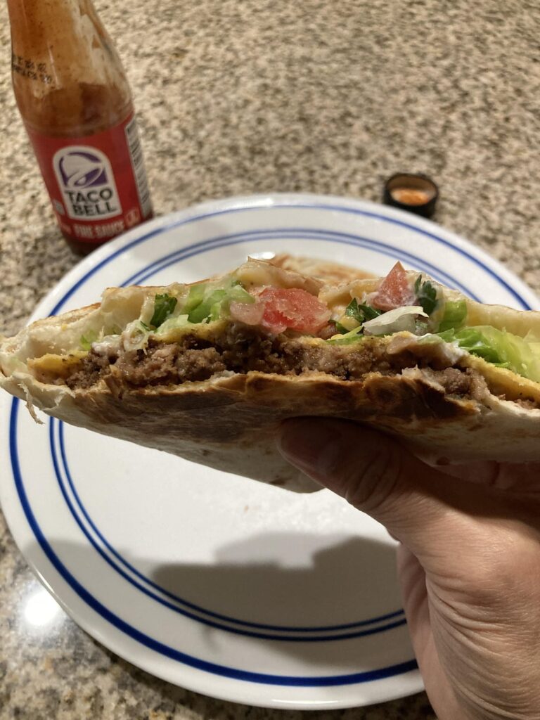 [homemade] Crunchwrap Supreme