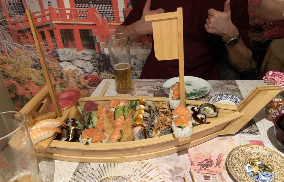 HMS (Her Majesty’s Sushi)