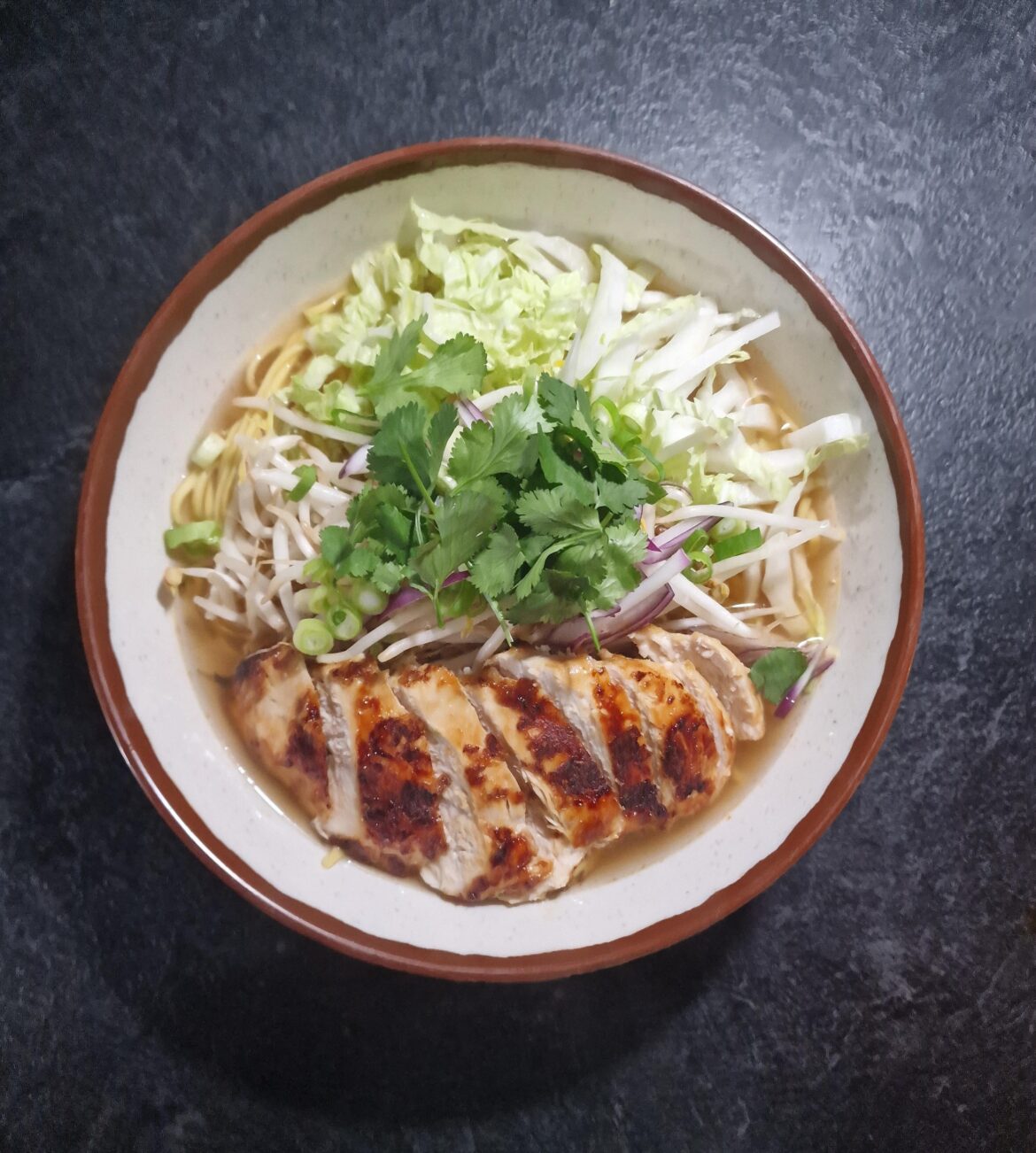 Chilli chicken ramen