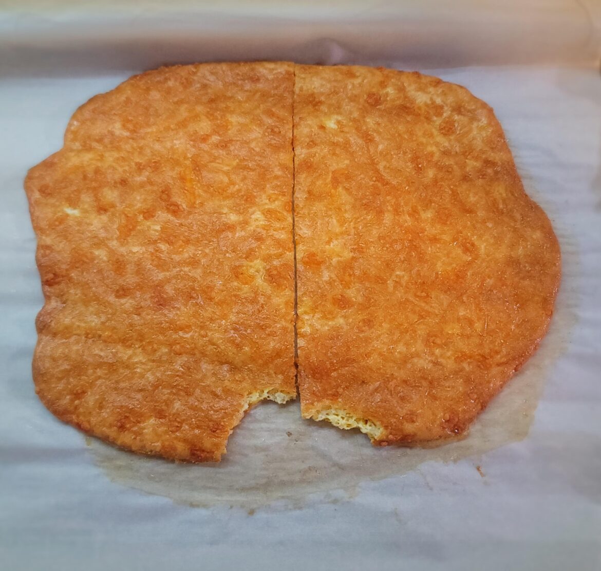 Super Easy Carnivore "Flatbread"