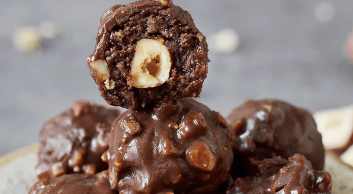 Homemade Ferrero Rocher without sugar - Dining and Cooking