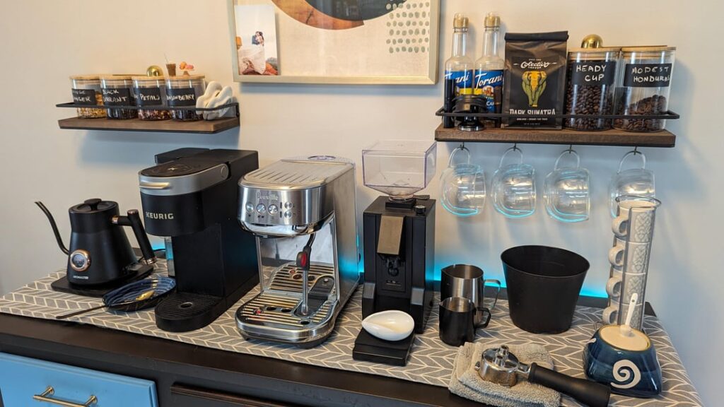 Our coffee & tea bar