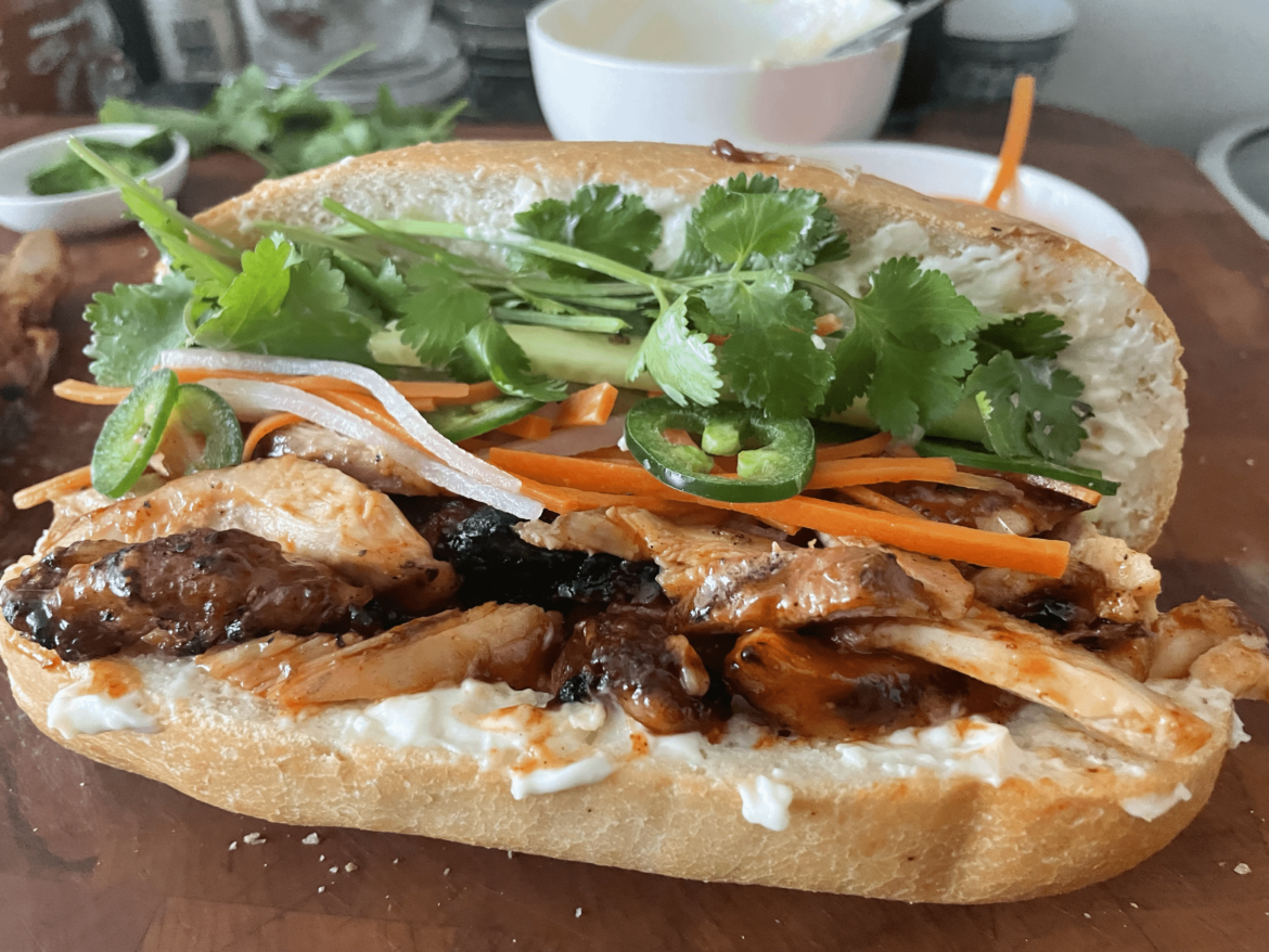 BBQ Chicken Banh Mi