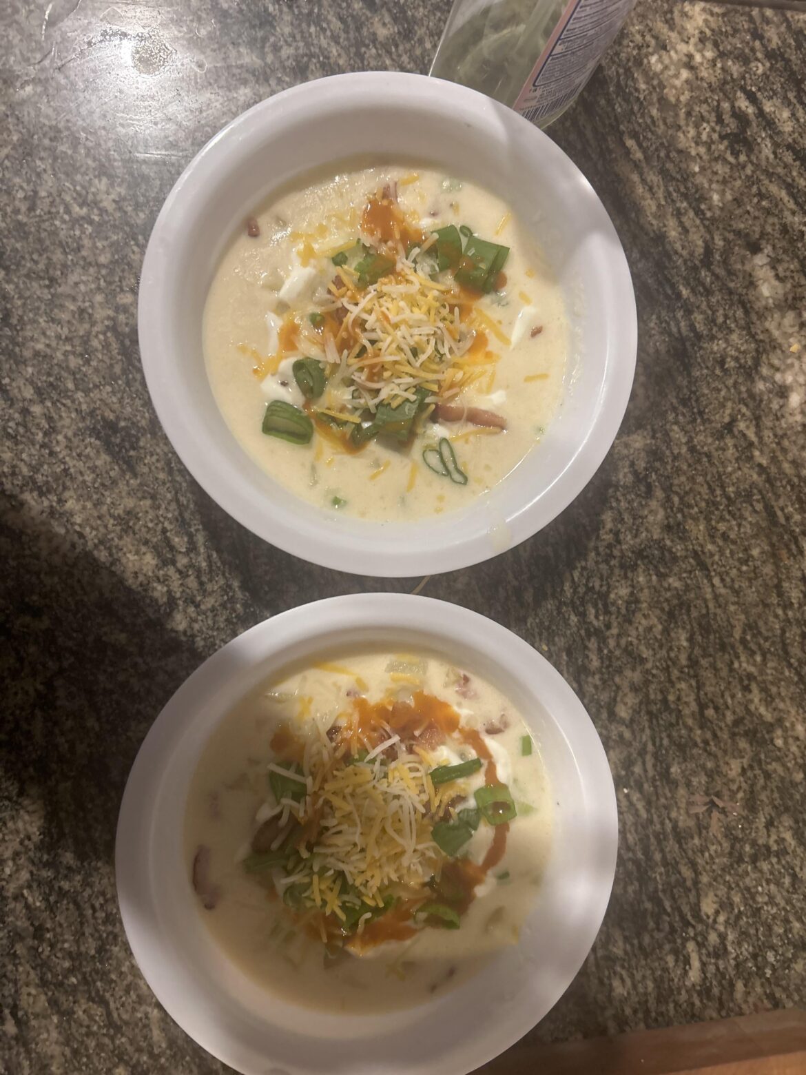 Baked potato soup..