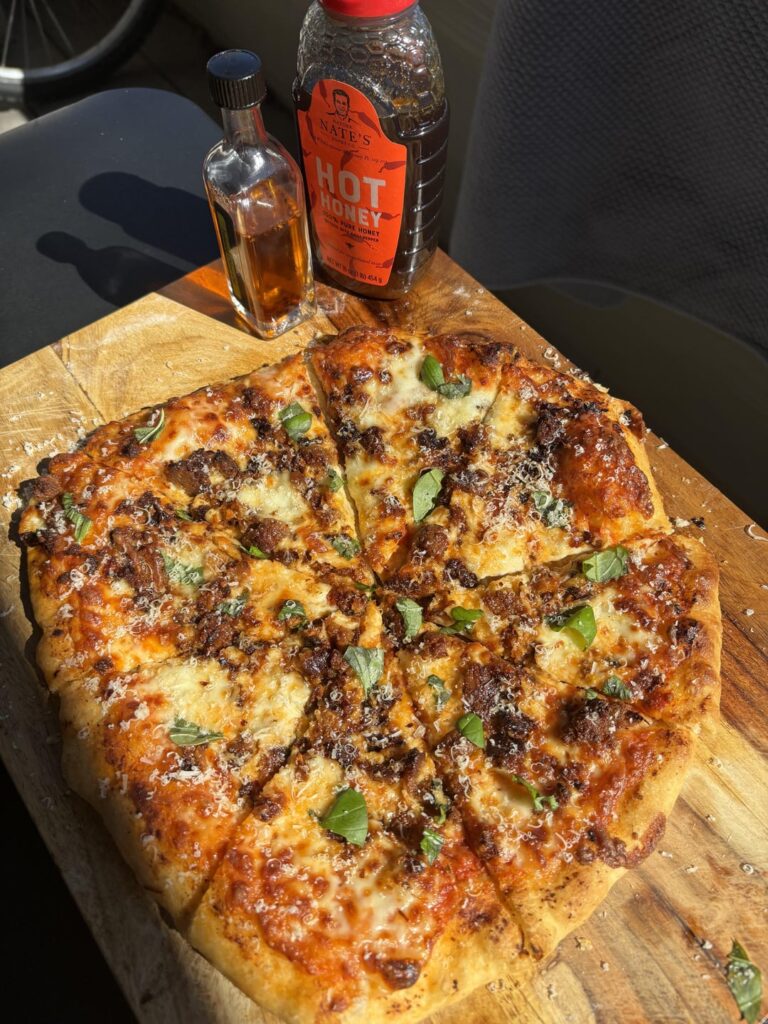 First time making dough from scratch