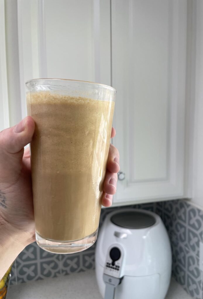 Coffee + Peanut Butter = The Best Slushy Ever