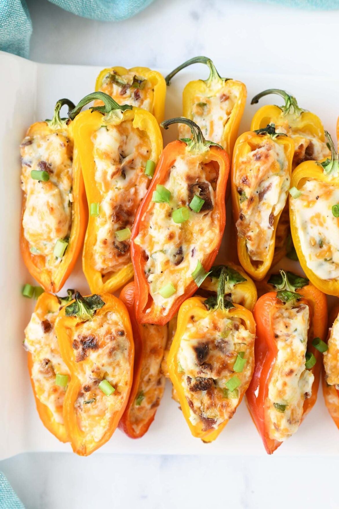 Avocado and Bacon Stuffed Mini Bell Peppers Avocado and Bacon Stuffed Mini Bell Peppers