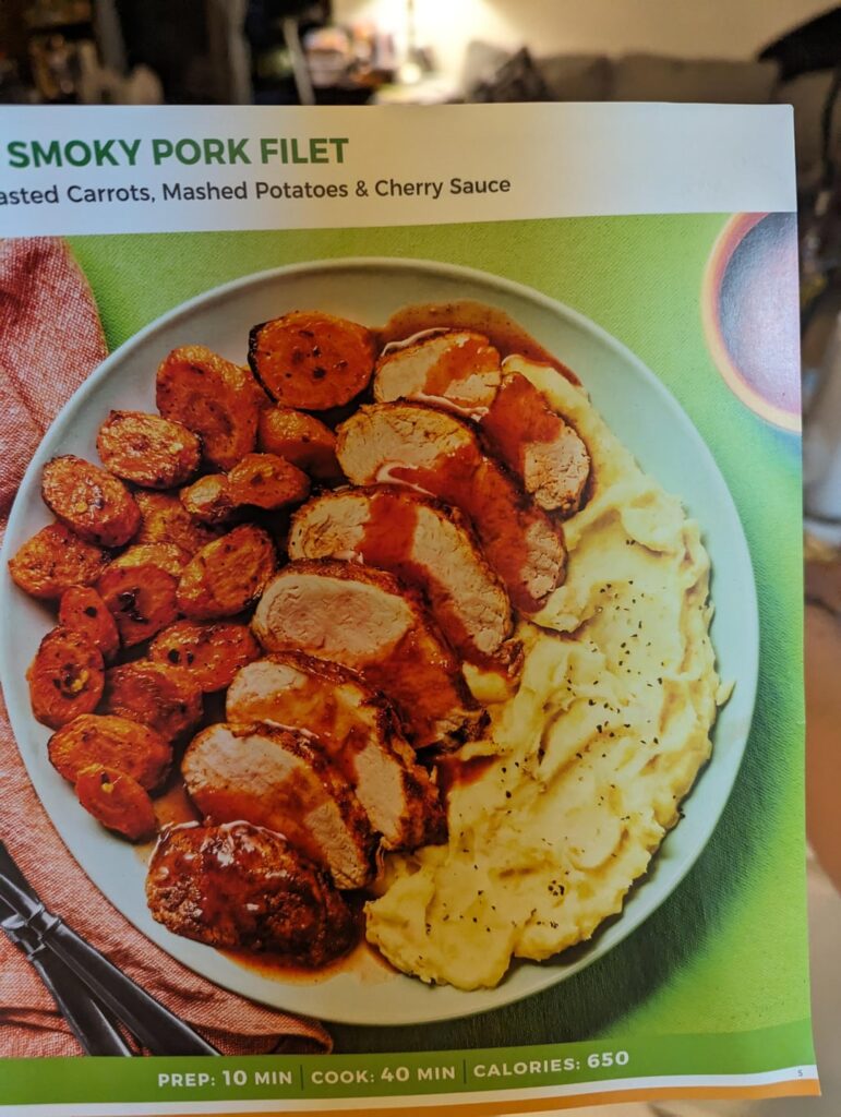 Sweet and smoky pork filet